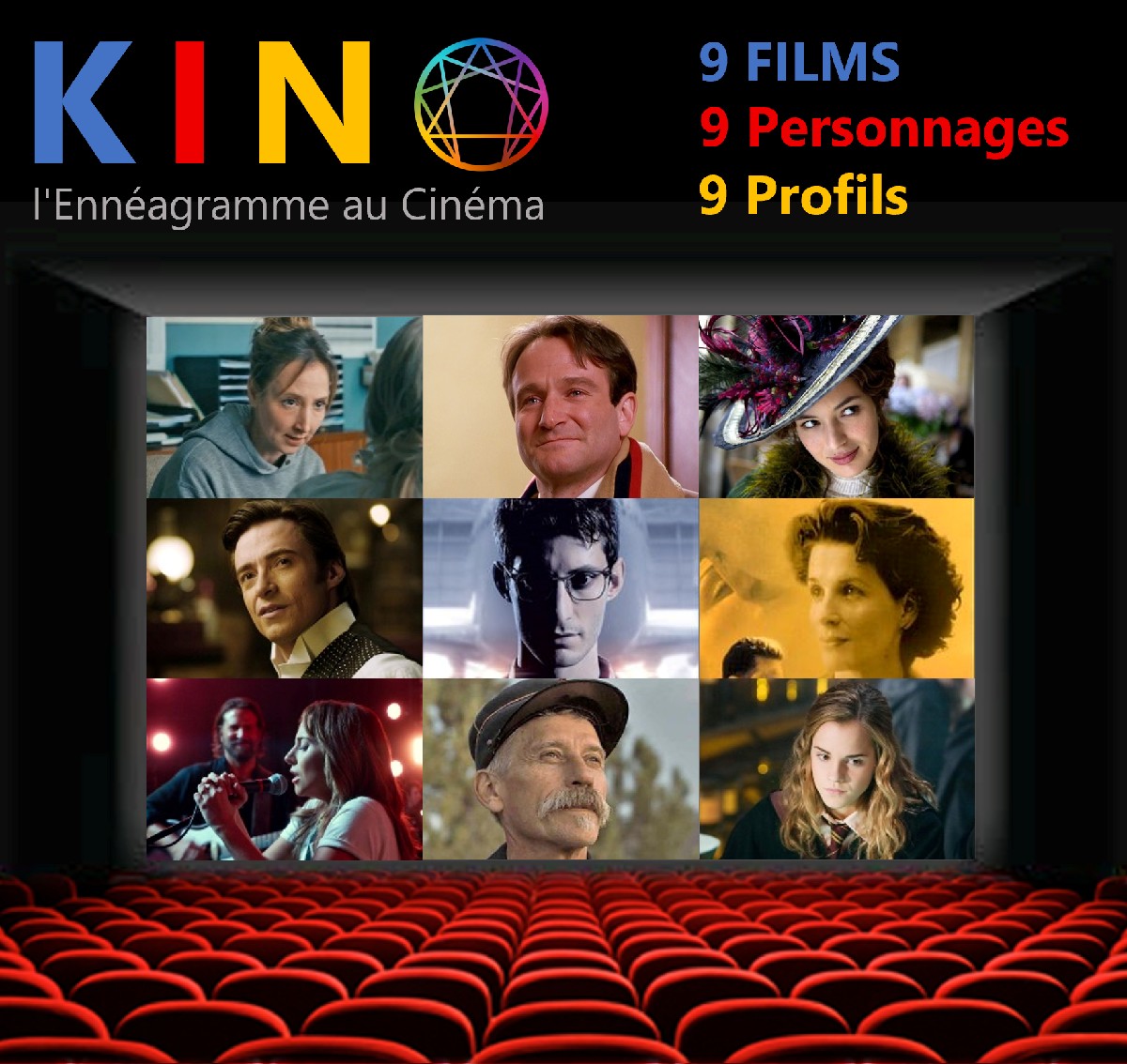 You are currently viewing KINO : L’Ennéagramme au Cinéma